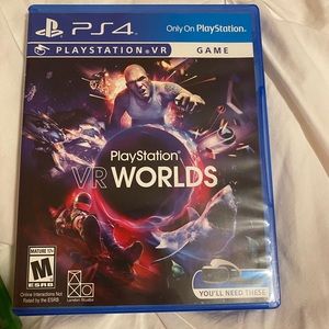 PS4 game For VR like new